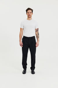 Crew-Neck Tencel White