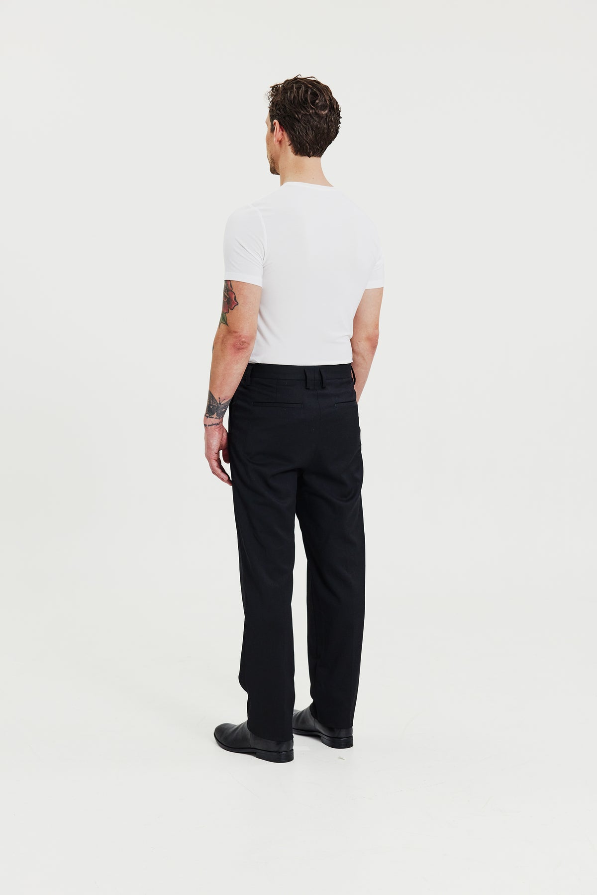 Crew-Neck Tencel White