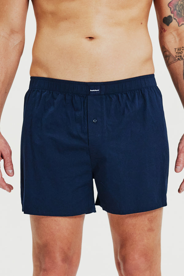 Boxer Shorts 2-Pack Dark Navy