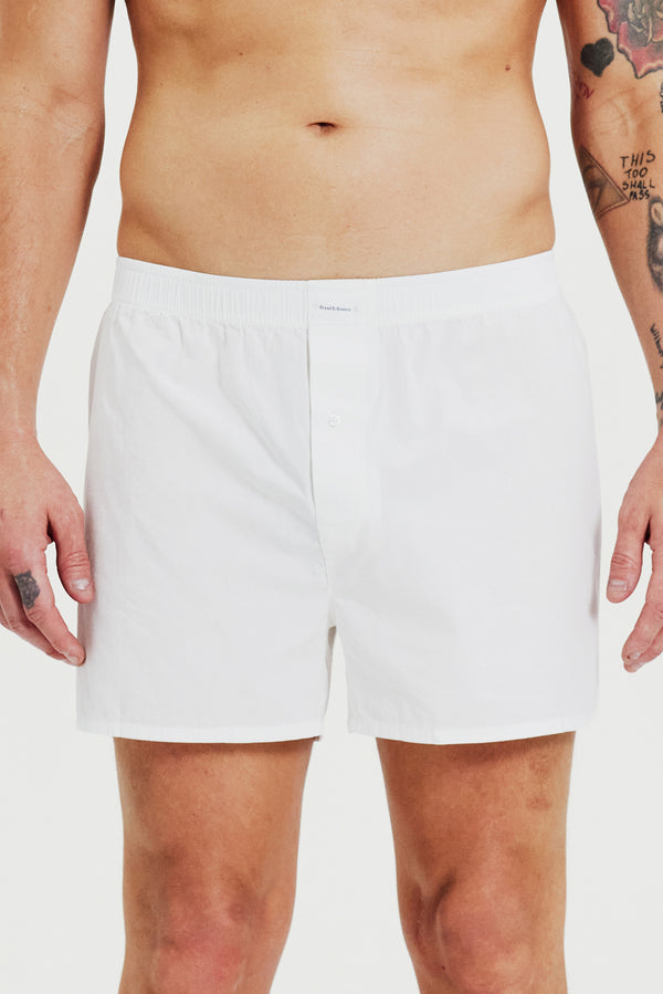 Boxer Shorts 2-Pack White