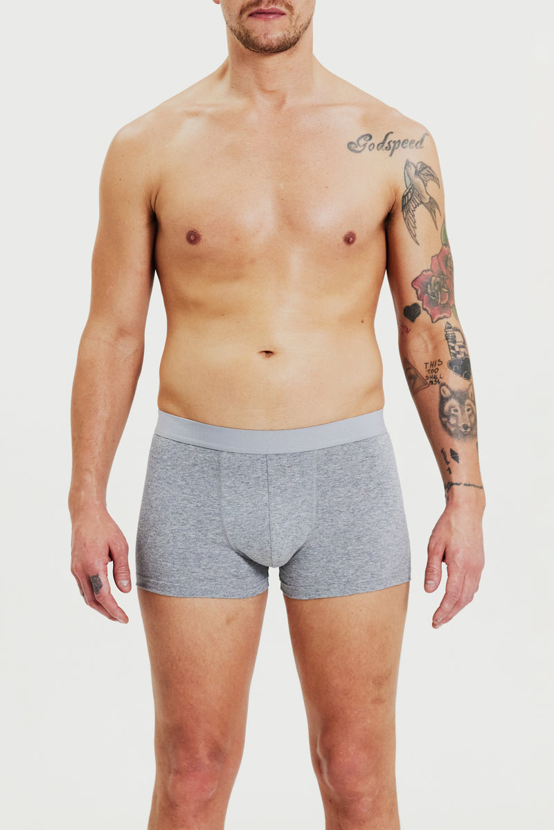 Boxer-Brief 3-Pack Grey Melange