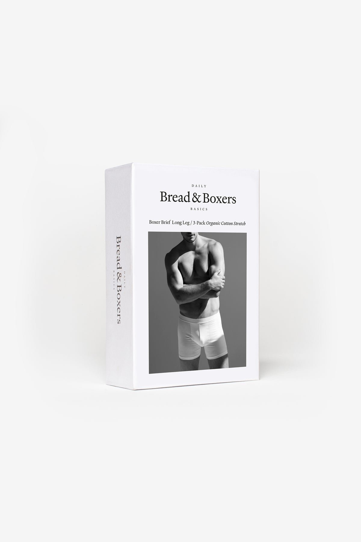 Boxer-Brief Extra Long 3-Pack Black
