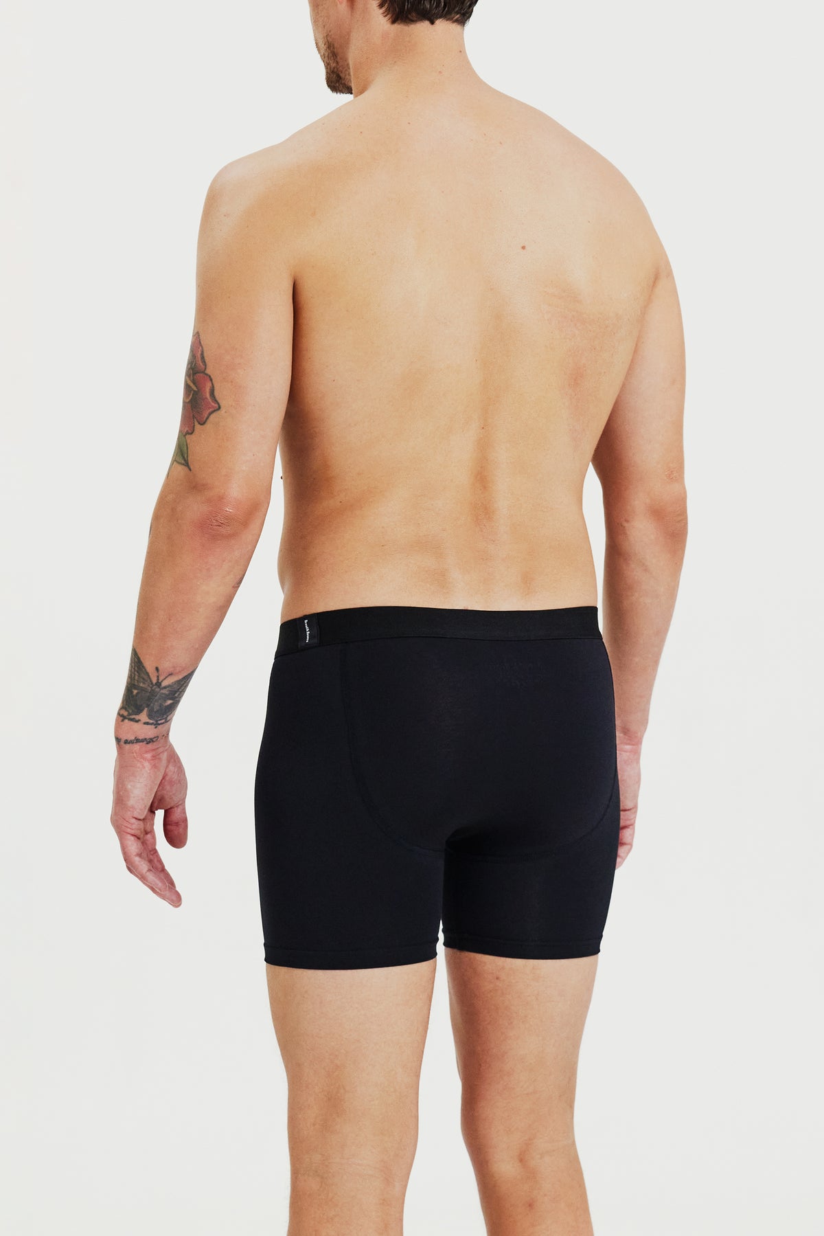 Boxer-Brief Extra Long 3-Pack Black