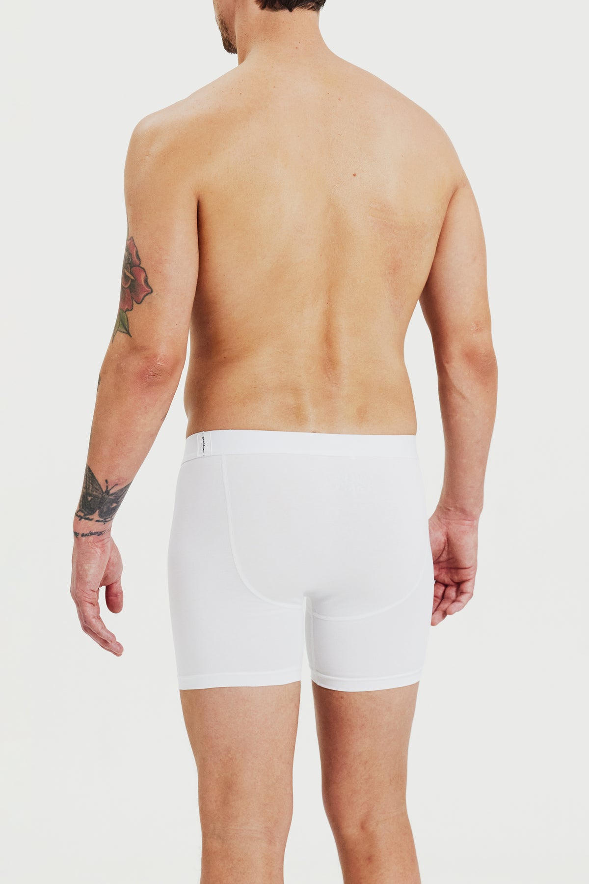 Boxer-Brief Extra Long 3-Pack White
