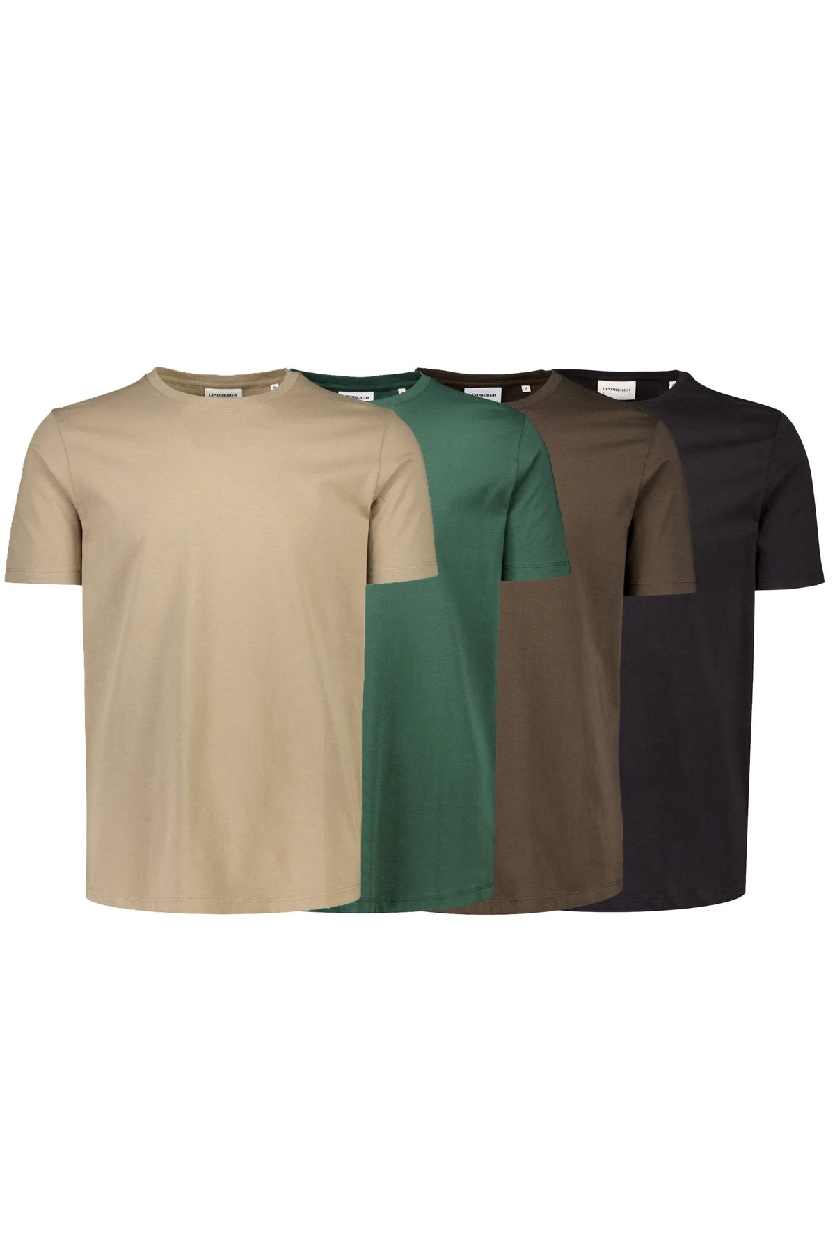 Cotton T-shirts 4-pack Multi