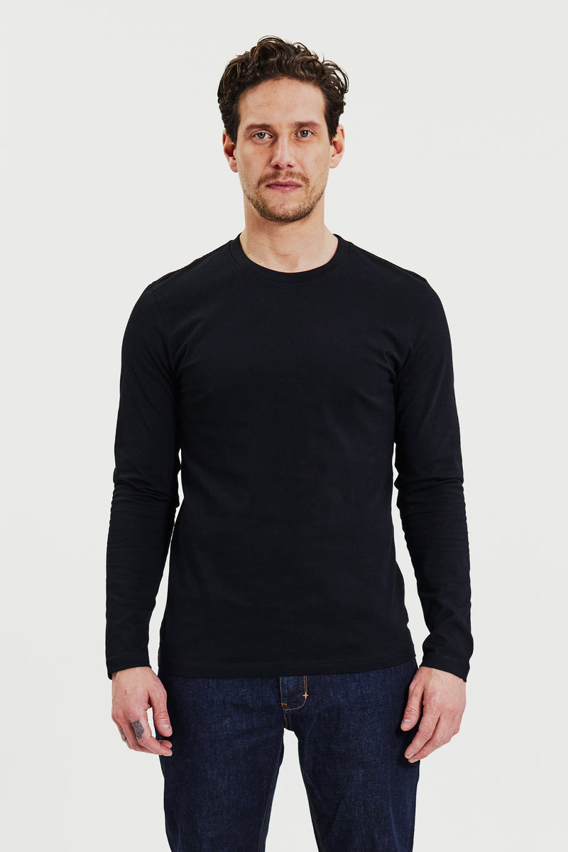 Long Sleeve Regular Black