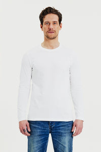 Long Sleeve Regular White