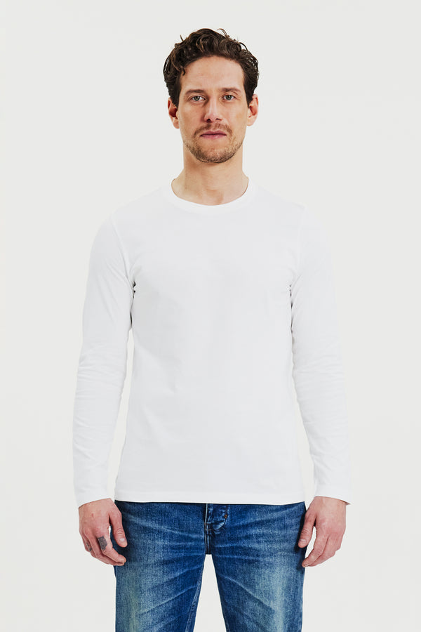 Long Sleeve Regular White
