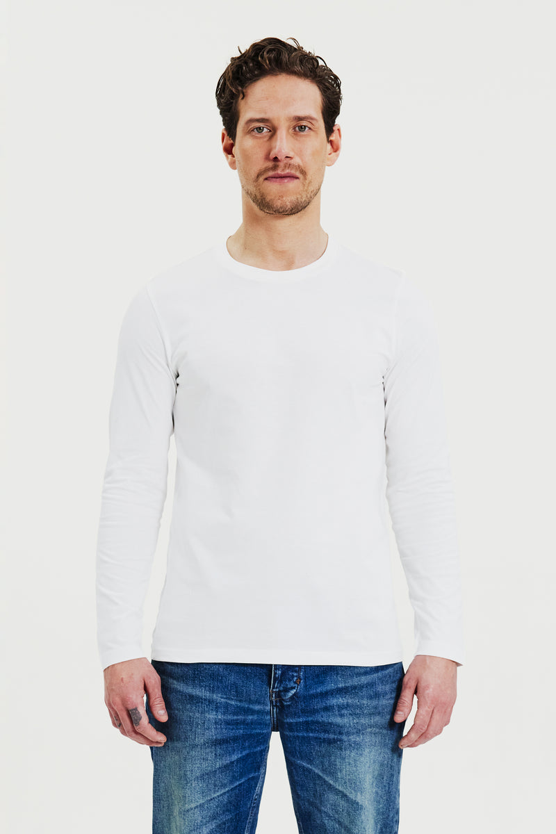 Long Sleeve Regular White