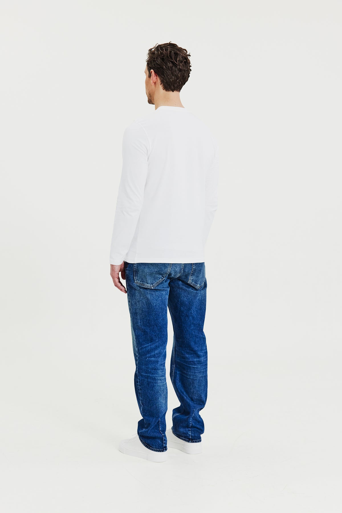 Long Sleeve Regular White