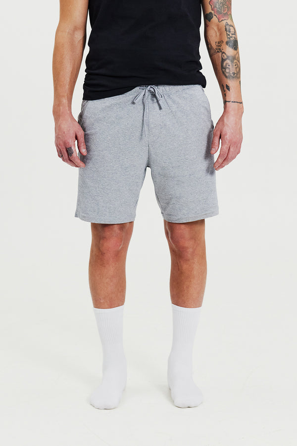 Pyjama Short Grey Melange