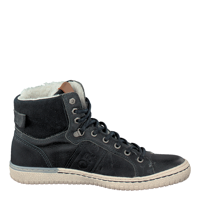 Alec Mid Fur Navy