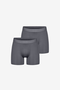 Boxer Brief Active 2-Pack Iron Grey