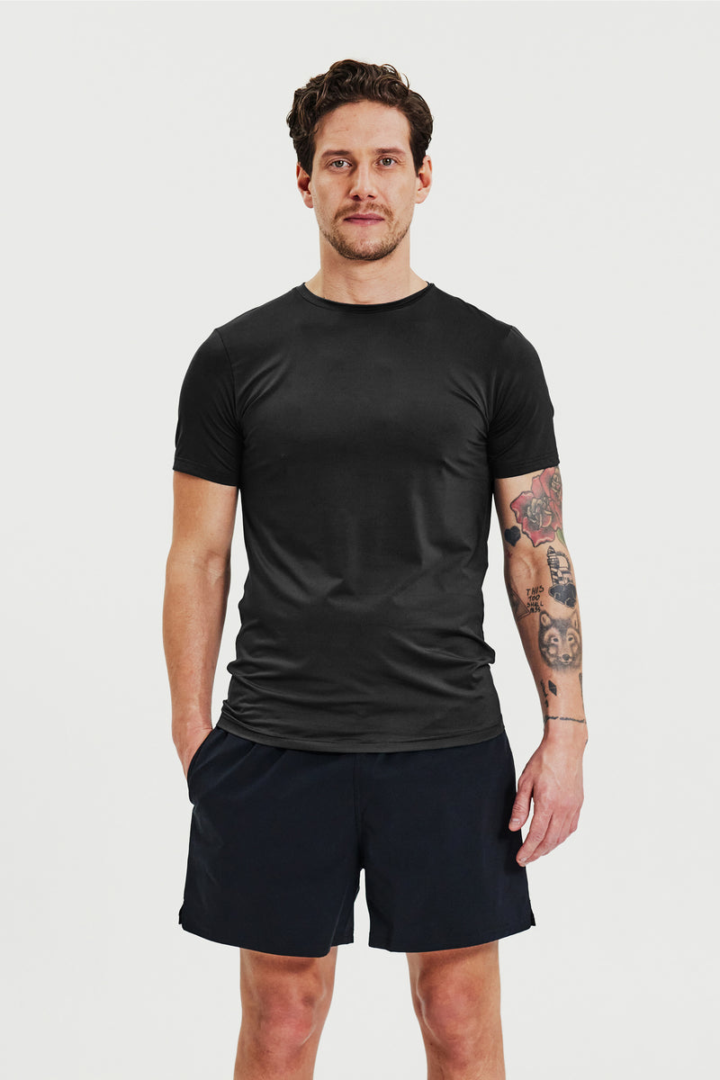 Crew-Neck Active Black