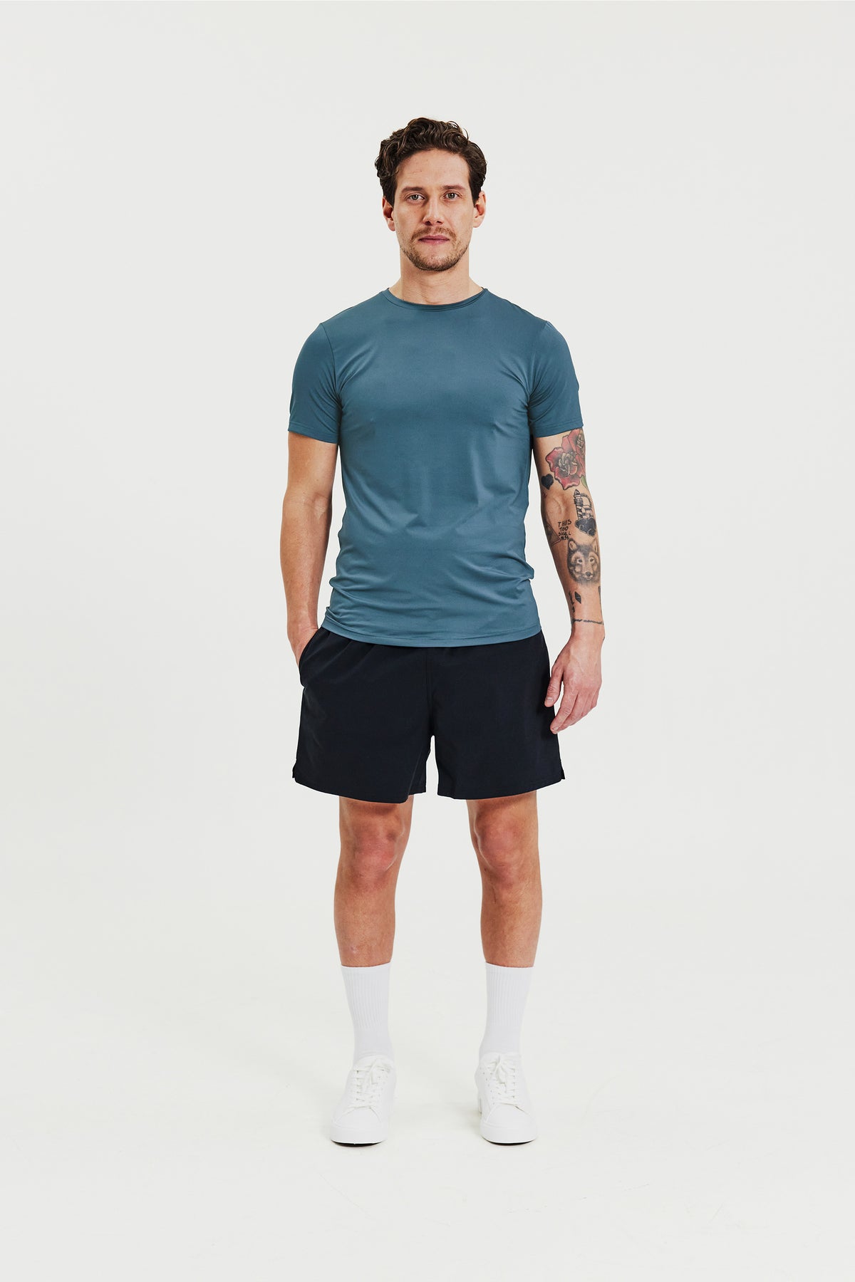 Crew-Neck Active Orion Blue