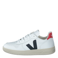 V-10 Leather White