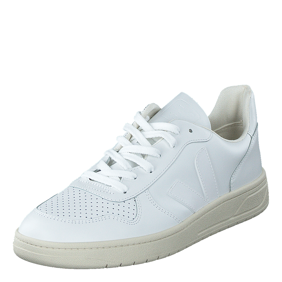 V-10 Leather White