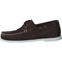 Cedar Bay Boat Shoe Dk Brown Full Grain