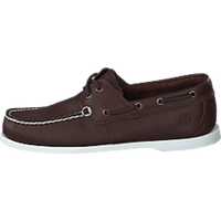 Cedar Bay Boat Shoe Dk Brown Full Grain