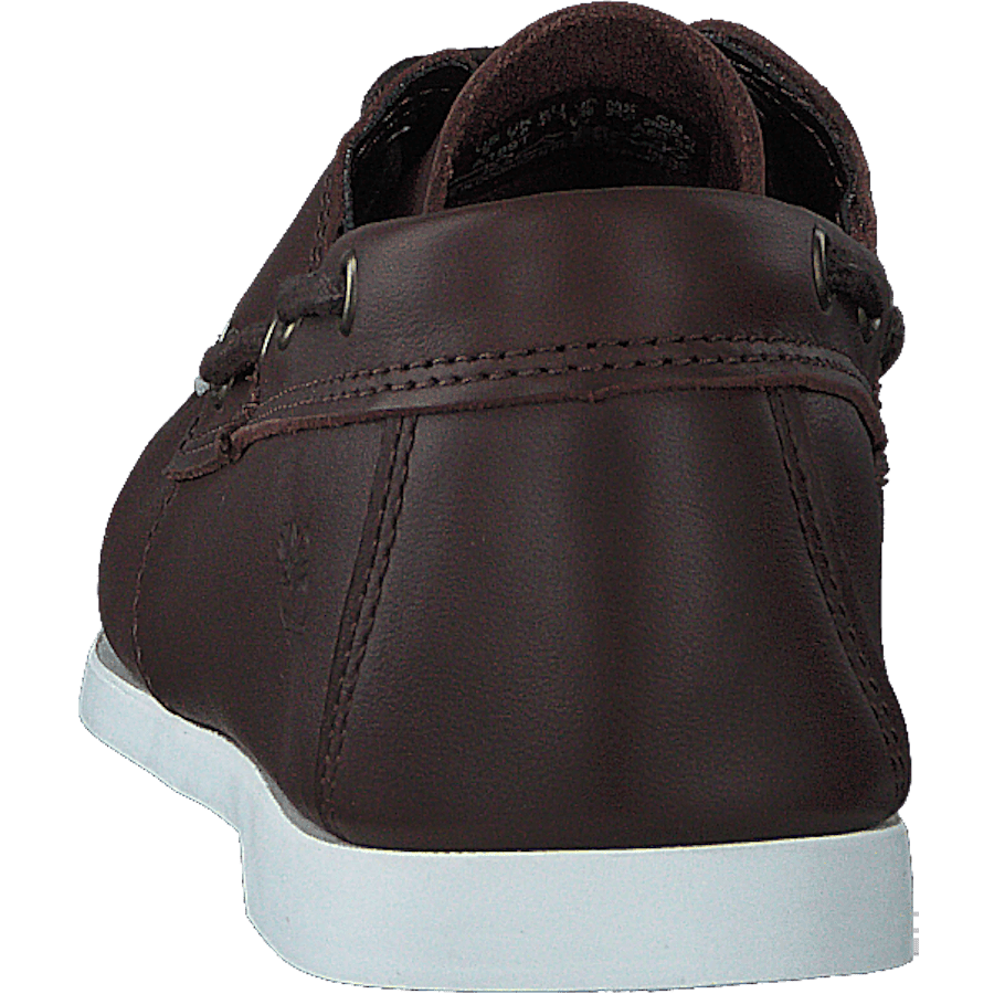 Cedar Bay Boat Shoe Dk Brown Full Grain