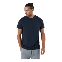 R-neck Tee Bamboo Navy