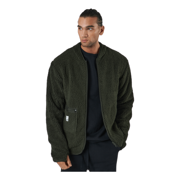 Fleece Jacket Army Green