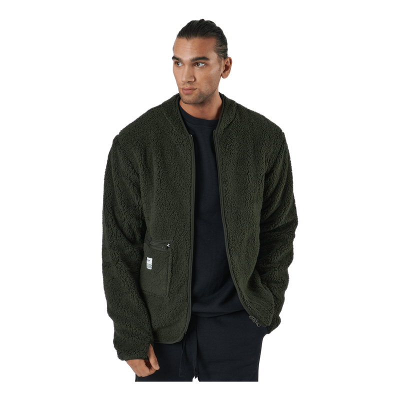 Fleece Jacket Army Green