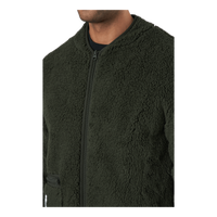 Fleece Jacket Army Green