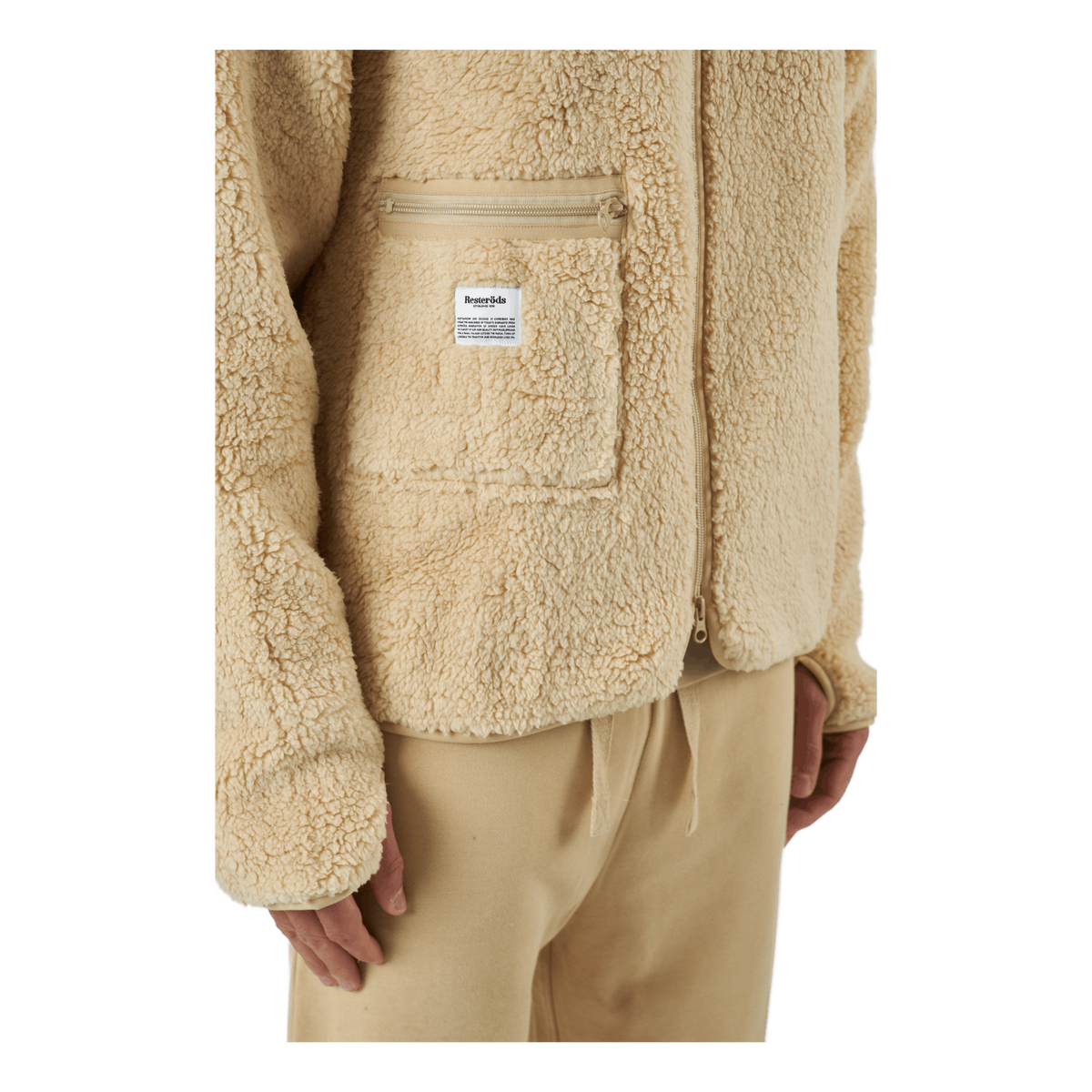 Fleece Jacket Beige