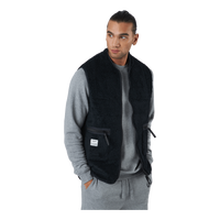 Fleece Vest Black