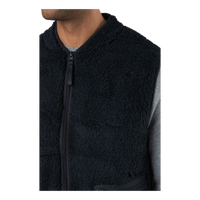 Fleece Vest Black