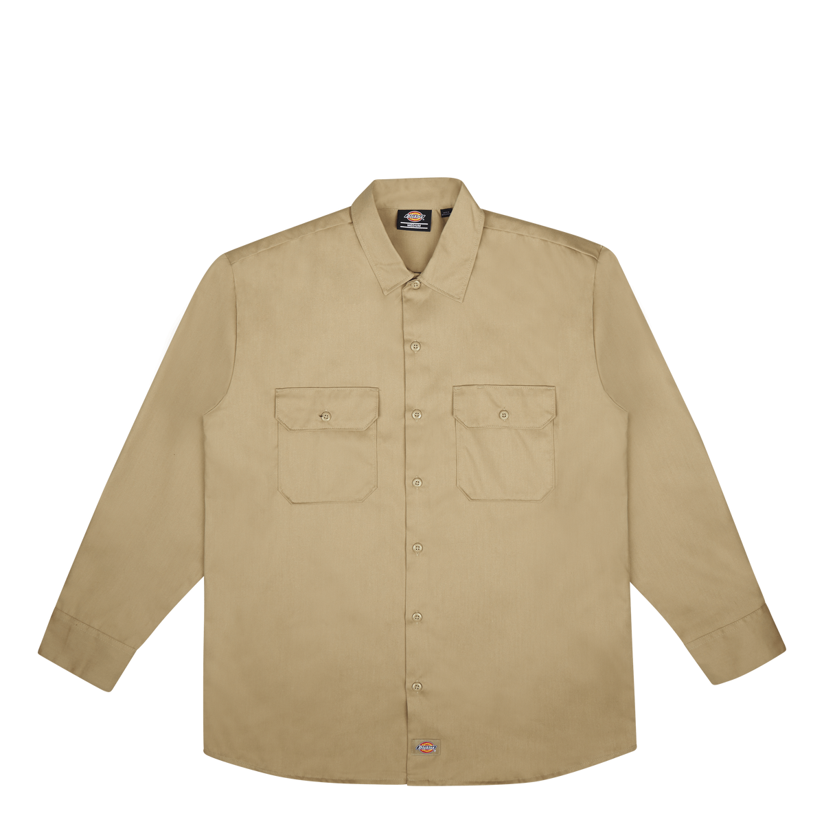 Dickies Long Sleeve Work Shirt Khaki