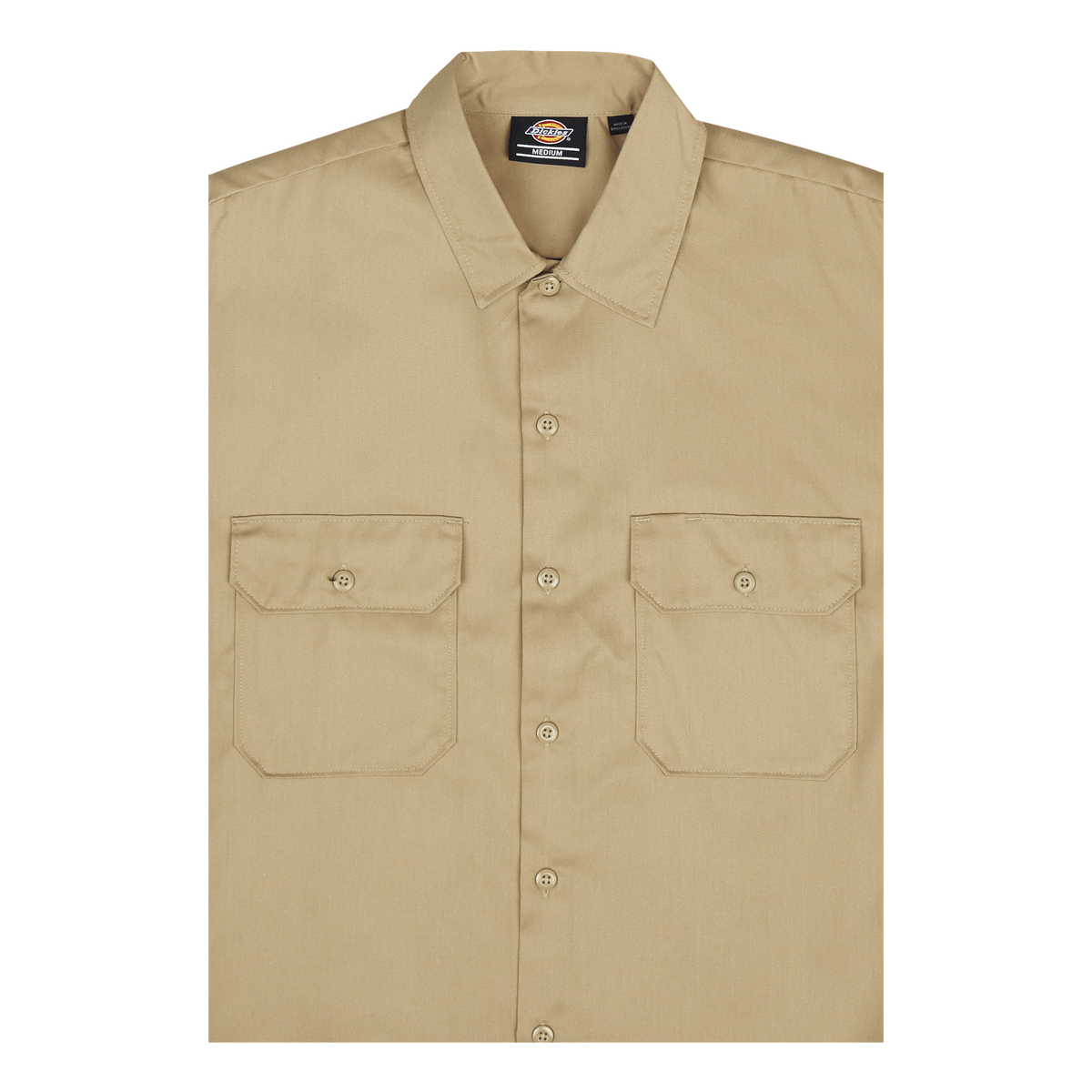 Dickies Long Sleeve Work Shirt Khaki