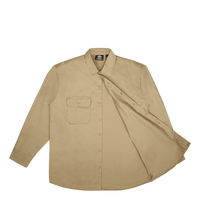 Dickies Long Sleeve Work Shirt Khaki