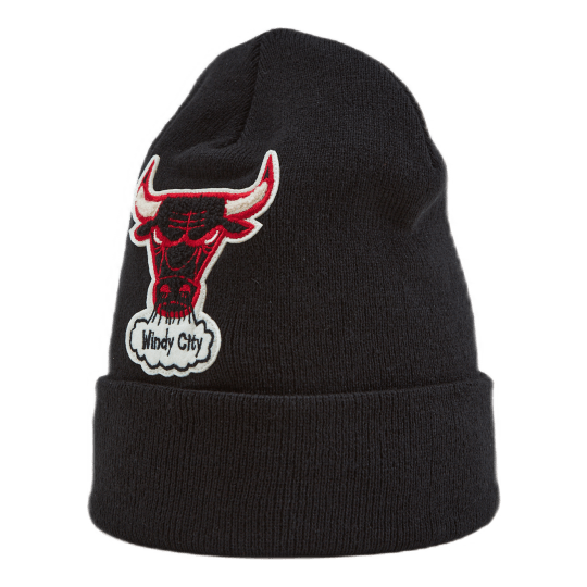 Bulls Chenille Logo Cuff Knit