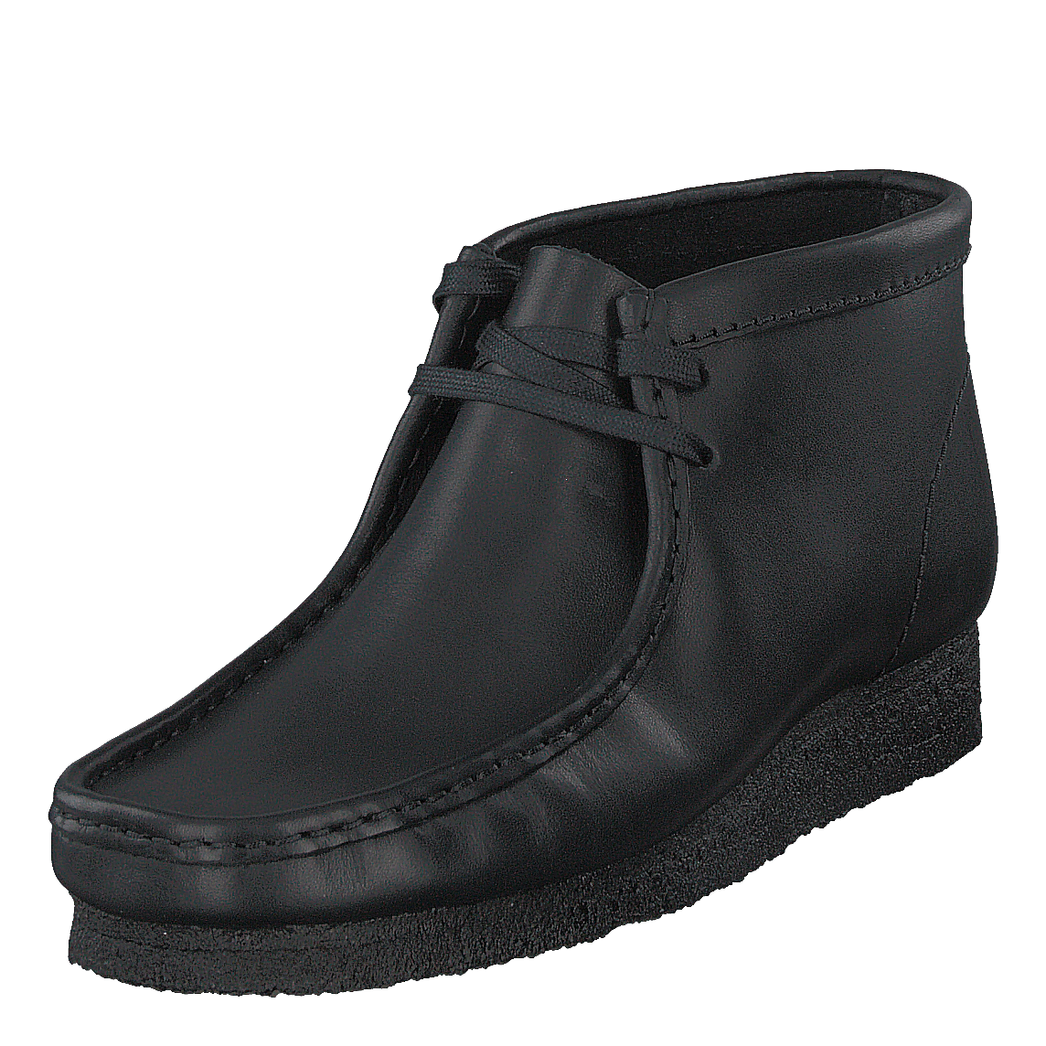 Clarks Originals Wallabee Boot Black Leather - Clarks Originals ...