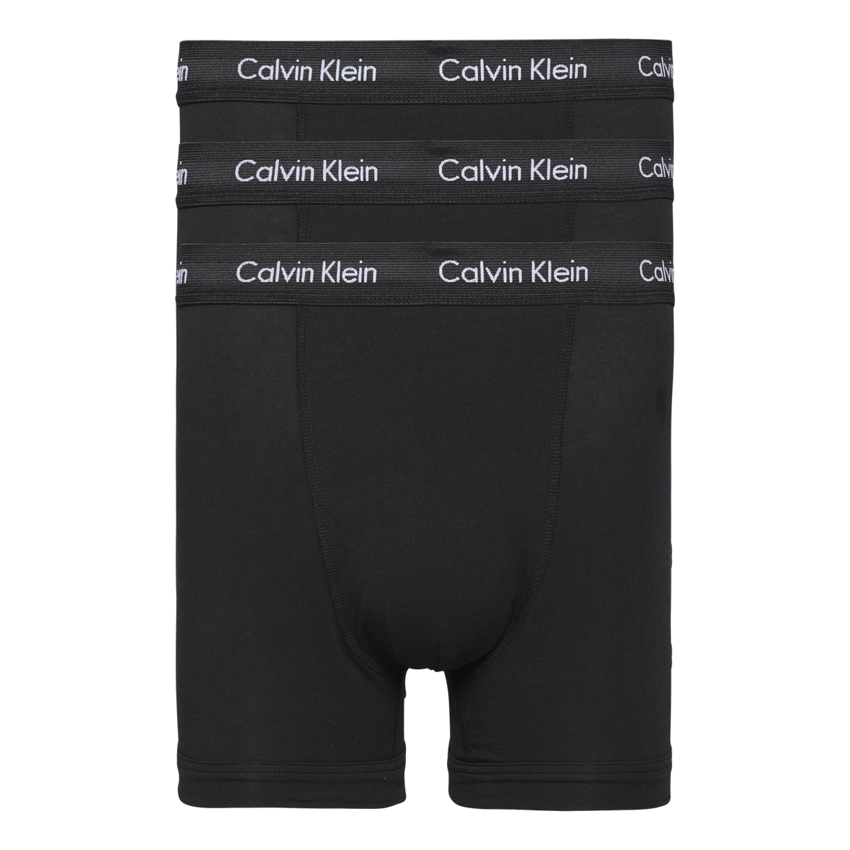 Cotton Stretch Trunk 3Pk Black