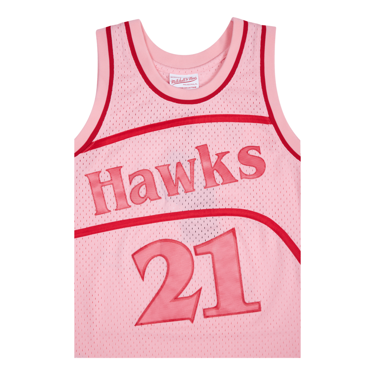 Hawks Space Knit Swingman Jersey - Dominique Wilkins