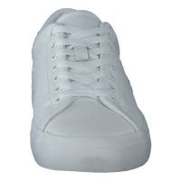 Longwood Leather Sneaker White / White