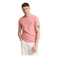 Polo Ralph Lauren Custom Slim Cotton-Linen Pocket T-Shirt