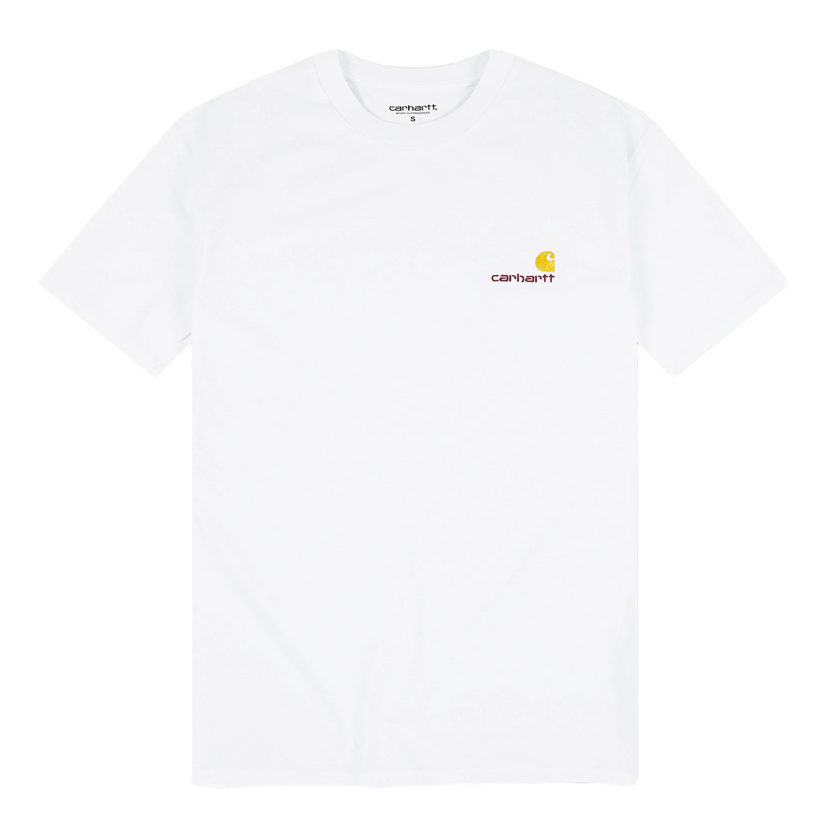 S/s American Script T-shirt White