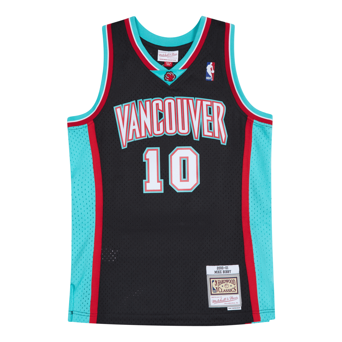 mike bibby grizzlies jersey mitchell and ness