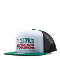 Celtics 86 Champs Trucker