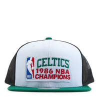 Celtics 86 Champs Trucker