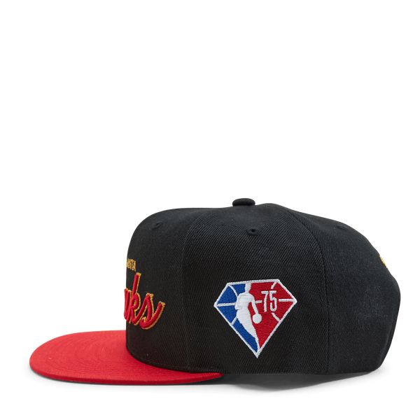 Hawks NBA 75th Gold Snapback