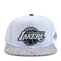 Lakers Cement Top Snapback