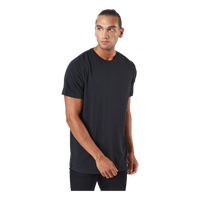 R-neck Tee Bamboo Black