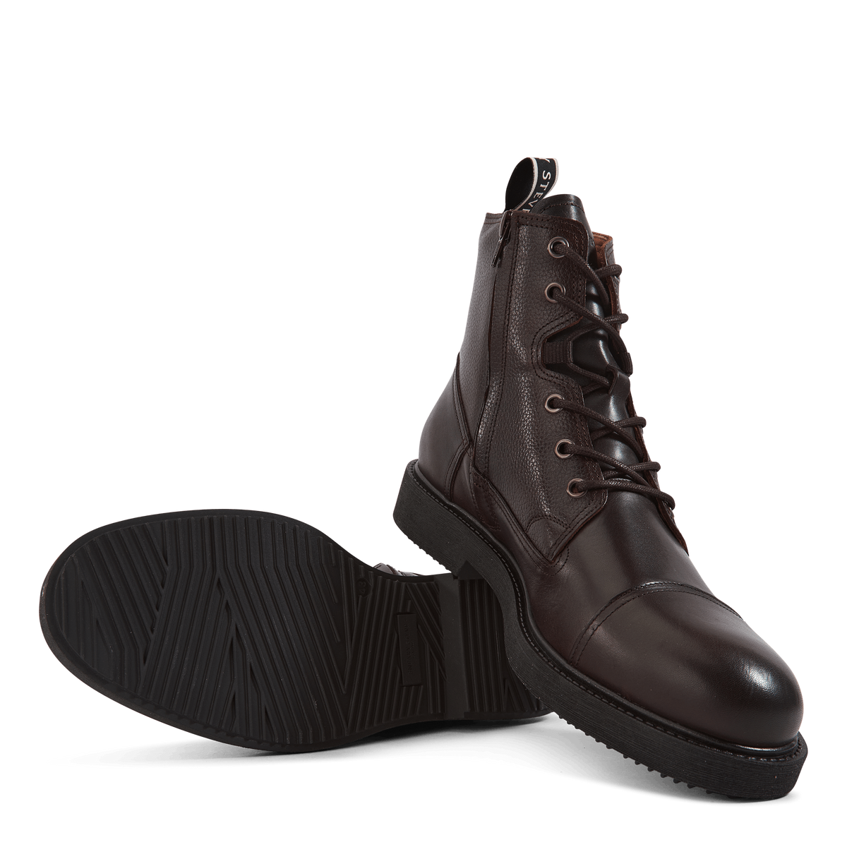 Crawl Leather Shoe Brown