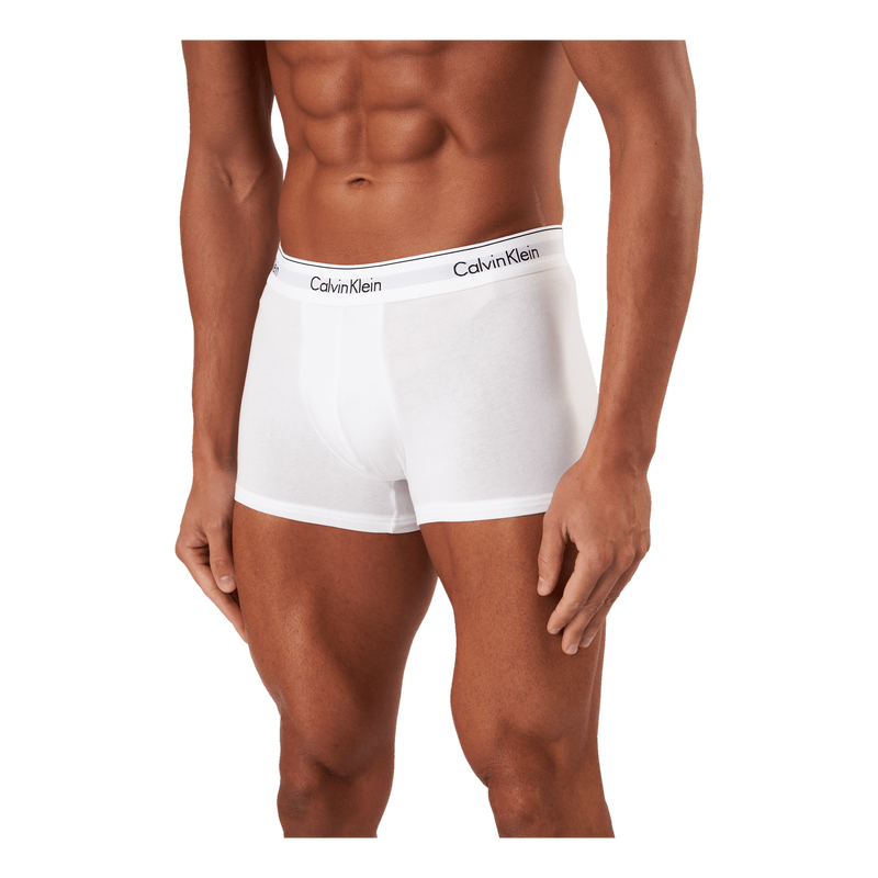 Modern Ctn Stretch Trunk 3Pk White