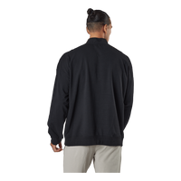 L/s Quarter Zip Black